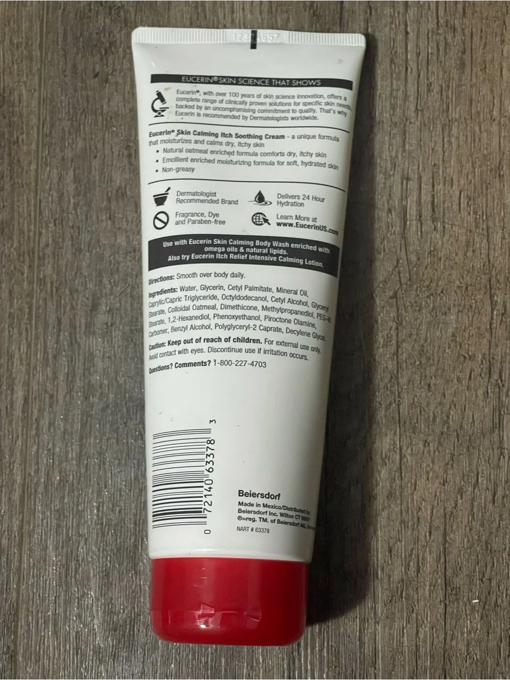 Skin Calming Itch Soothing Cream  8 oz.